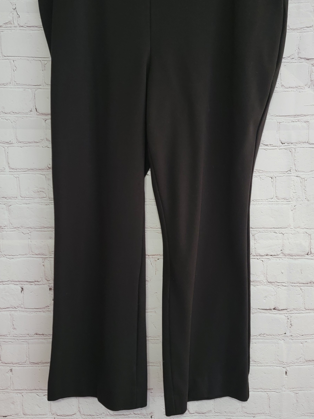 Talbots Black Wide-Leg Dress Pants